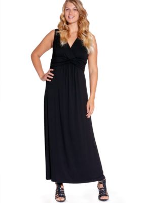 Karen Kane Plus Size Solid Maxi Dress