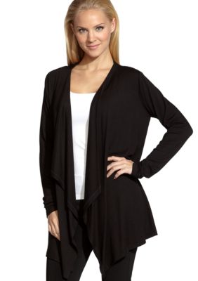Karen Kane Plus Size Drape Neck Jacket