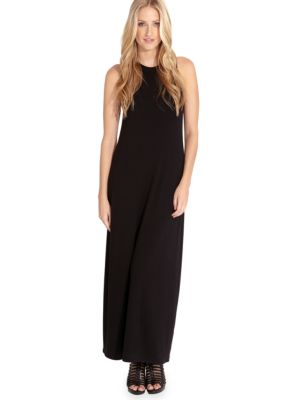Karen Kane Indigo Bay High Neck Maxi Dress