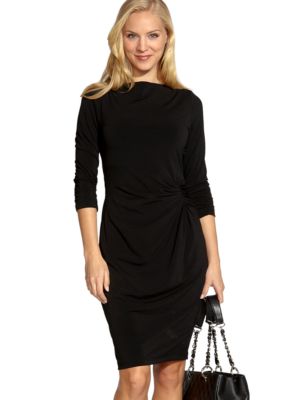 Karen Kane Cosmopolitan Travel Shirred Dress