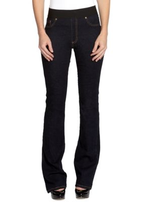 Karen Kane Cosmopolitan Knit Band Boot Cut Jean