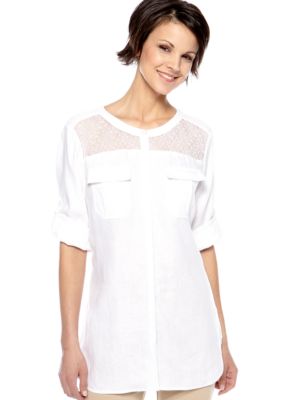 Madison Linen Camp Shirt