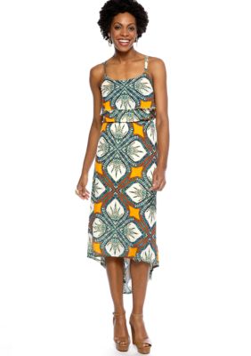 Madison Popover Hi-Lo Maxi Dress