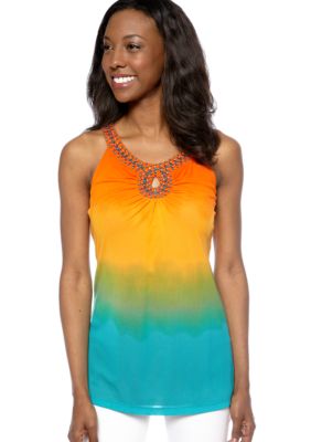 Madison Beaded Ombre Top