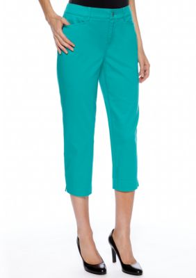 Madison Solid Twill Crop Pant