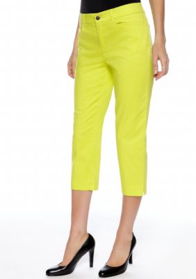Madison Solid Twill Crop Pant