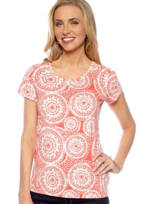 Madison Dotted Swirl Core Tee
