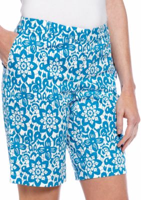 Madison Lace Print Bermuda Short