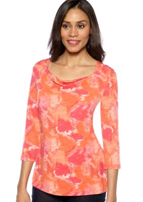 Madison Space Dye Knit Top