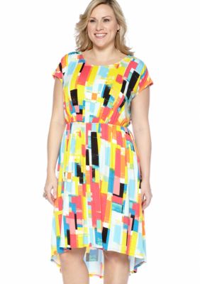 Madison Plus Size Hi-Lo Dress