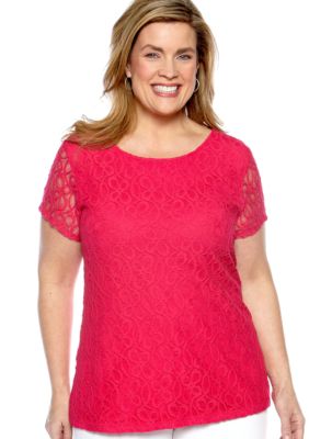 Madison Plus Size Lace Top