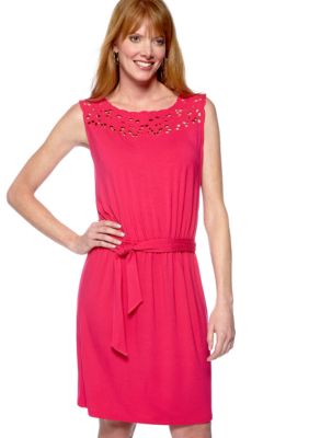 Madison Petite Eyelet Dress