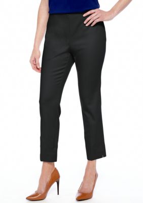 Madison Petite Side Zip Ankle Pant