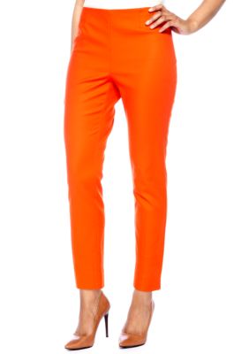 Madison Petite Side Zip Ankle Pant