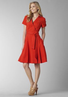 Kenneth Cole New York Short-Sleeve Wrap Dress