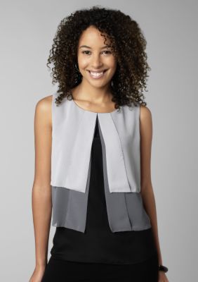 Kenneth Cole New York Tiered Blouse