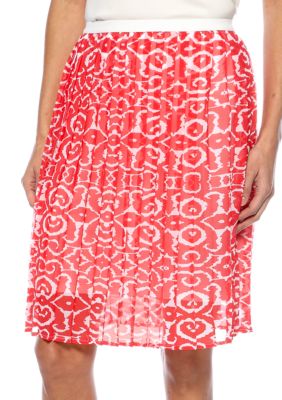 Kim Rogers&reg; Petite Printed Soft Skirt