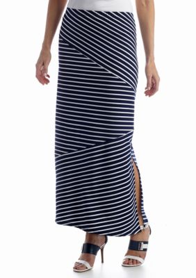 rogers kim skirts stripe knit skirt belk