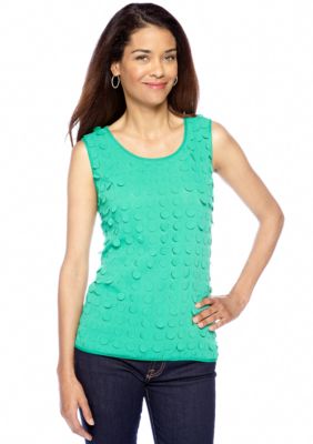 Kim Rogers Petite Flutter Dot Tank