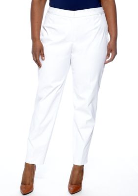 Jones New York Collection Plus Size Slim Pant