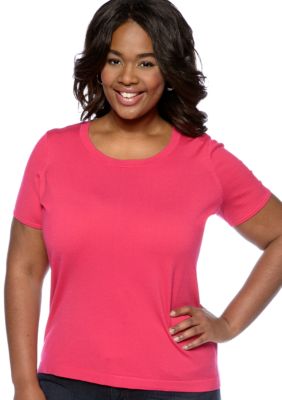 Jones New York Collection Plus Size Knit Tee