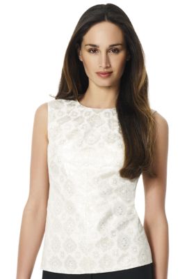 Jones New York Collection Sleeveless Shell
