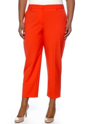 Jones New York Collection Plus Size Crop Skinny Pant