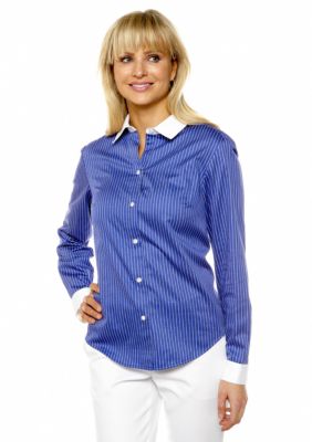 Jones New York Collection Long Sleeve Button Front Blouse