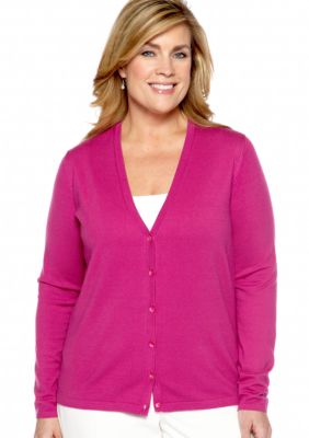 Jones New York Collection Petite Basic Cardigan