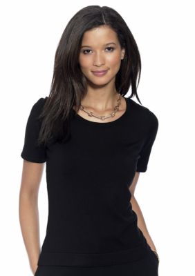 Jones New York Collection Silk Knit Shell