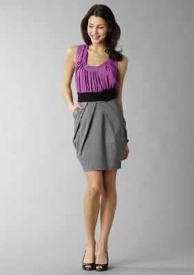 XOXO Melody Pleated Dress