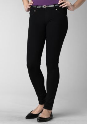 XOXO Belted Knit Skinny Pant