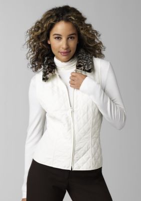 Kim Rogers Signature® Animal Print Faux Fur Collar Quilt