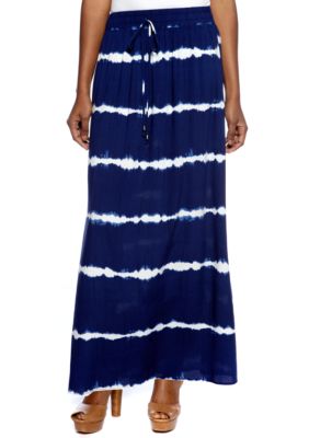 A Byer Tie Dye Maxi Skirt