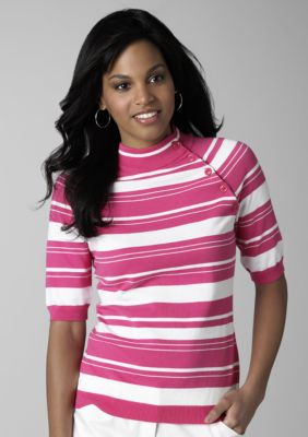 Jones New York Sport Half Sleeve Sweater