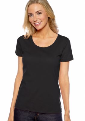 Jones New York Sport Plus Size Scoop Neck Tee