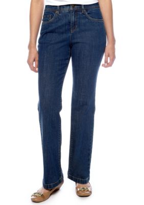 Jones New York Sport Petite Straight-Leg Jean