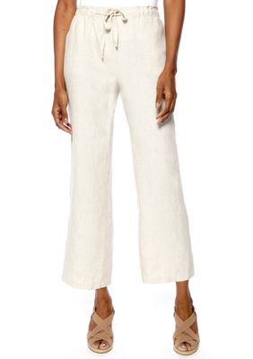 Jones New York Sport Petite Crop Pant With Drawstring Waist