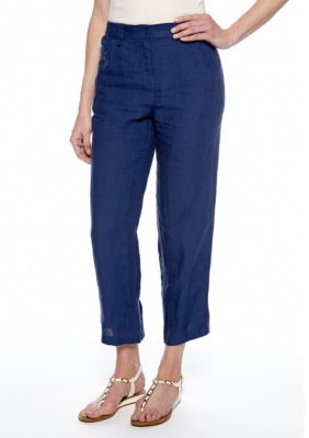 Jones New York Sport Linen Crop Pants