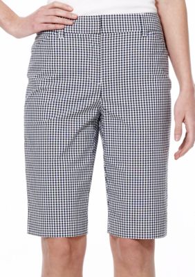 Jones New York Sport Gingham Bermuda Short