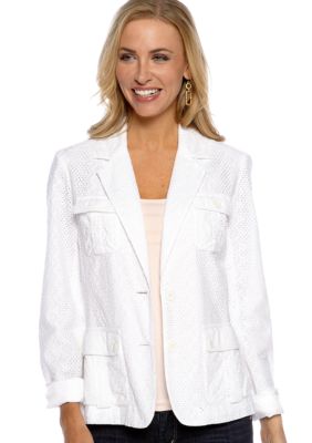 Jones New York Sport All Over Lace Jacket