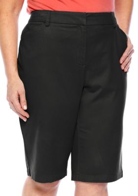 Jones New York Sport Plus Size Classic Bermuda