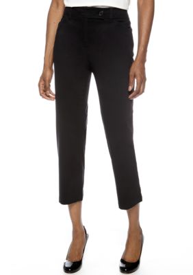 Jones New York Sport Crop Pant with Extended Tab