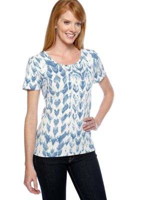 Jones New York Sport Scoop Neck T-Shirt