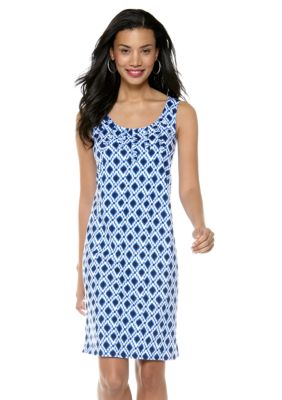 Jones New York Sport Printed Tank Dress