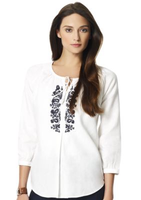 Jones New York Sport Embellished Tunic