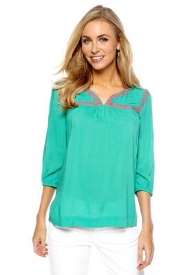Jones New York Sport Embellished Tunic