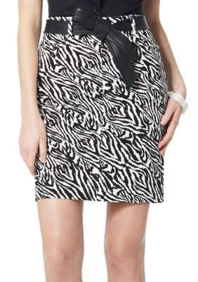 Jones New York Sport Animal Print Skirt