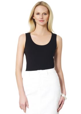 Jones New York Sport Petite Scoop Neck Tank