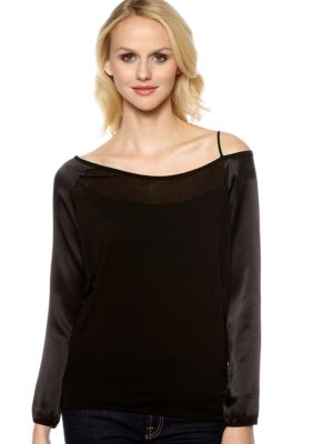 Red Haute Off The Shoulder Knit Top